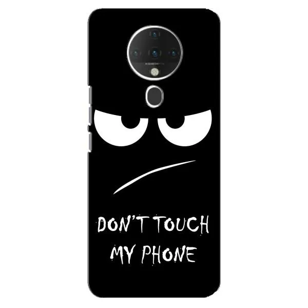 Чехол с принтом «Dont Touch» для TECNO Spark 6 Чехол с принтом «Dont Touch» для TECNO Spark 6