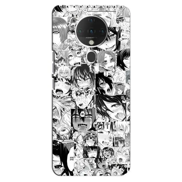 Чехол с принтом «Ahegao manga» для TECNO Spark 6