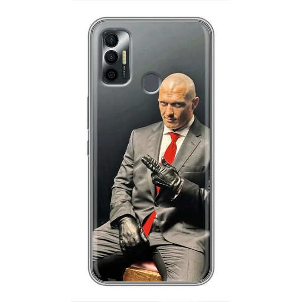 Чехол с принтом «Усик Hitman» для TECNO Spark 7 (KF6n) Чехол с принтом «Усик Hitman» для TECNO Spark 7 (KF6n)
