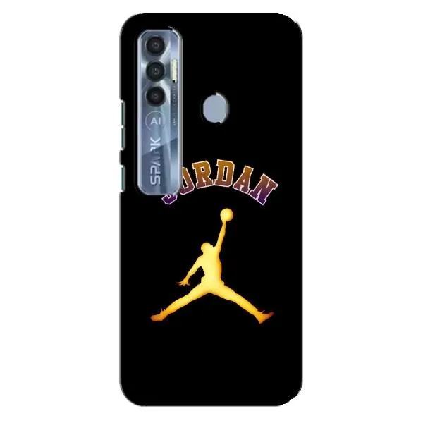 Чохол з принтом «Jordan Gold» для TECNO Spark 7 Pro