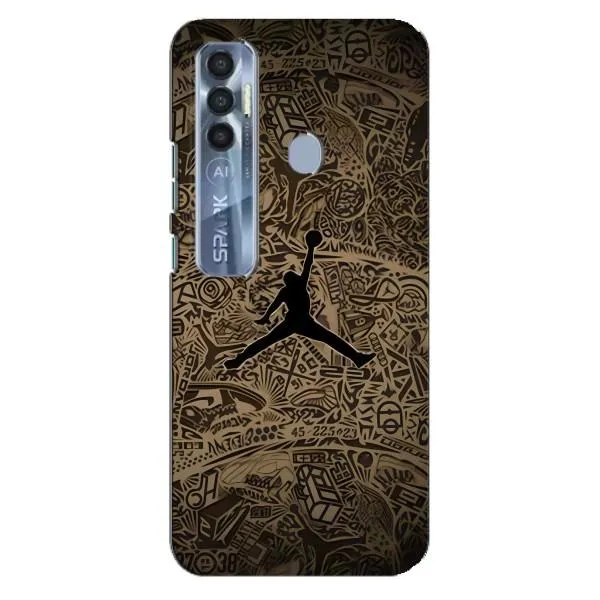 Чохол з принтом «Logo Jordan» для TECNO Spark 7 Pro