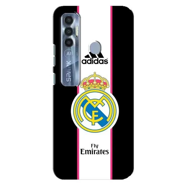 Чехол с принтом «Лого Real Madrid» для TECNO Spark 7 Pro