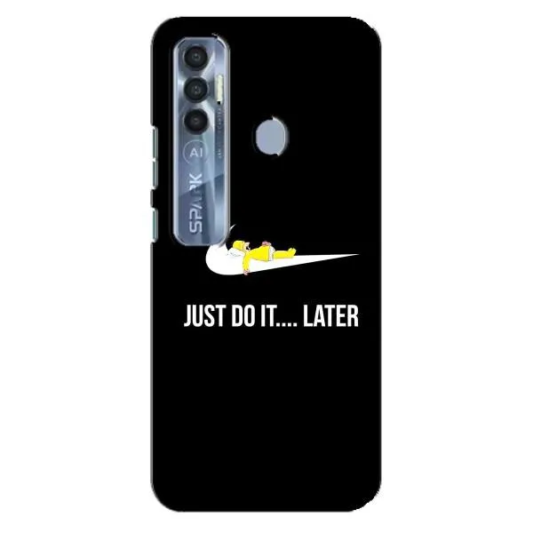Чехол с принтом «Гомер Later» для TECNO Spark 7 Pro