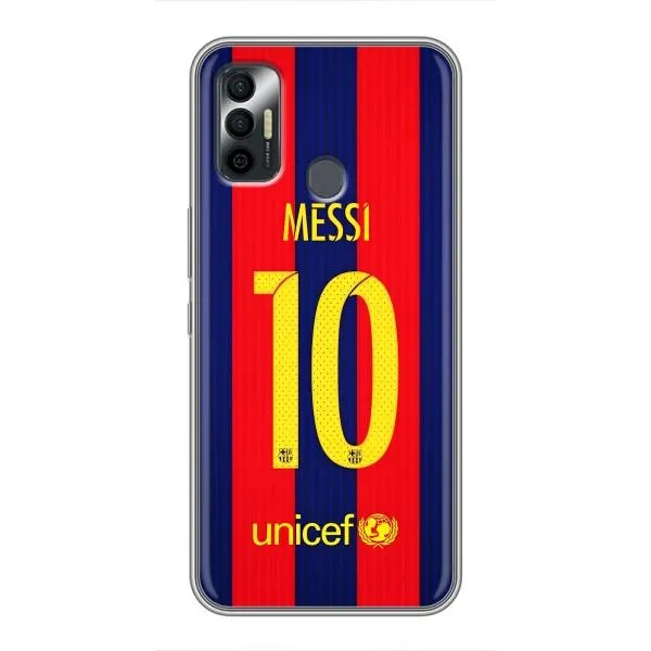 Чехол с принтом «Messi Barca 10» для TECNO Spark 7P Чехол с принтом «Messi Barca 10» для TECNO Spark 7P