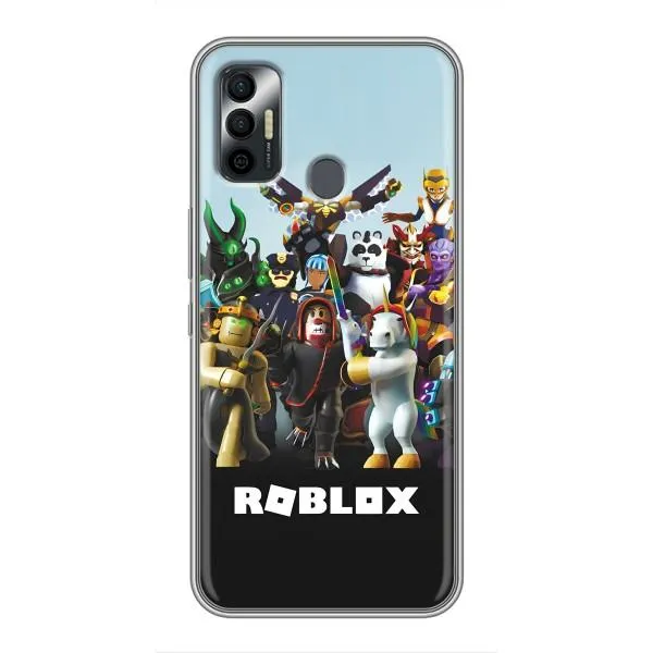 Чехол с принтом «ROBLEX» для TECNO Spark 7P