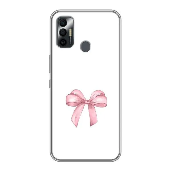 Чехол с принтом «Бант дизайн» для TECNO Spark 7P