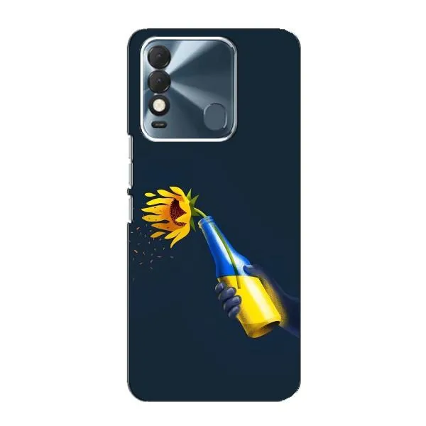 Чехол с принтом «Коктейль молотова» для TECNO Spark 8