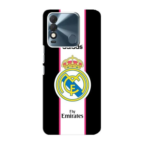 Чехол с принтом «Лого Real Madrid» для TECNO Spark 8