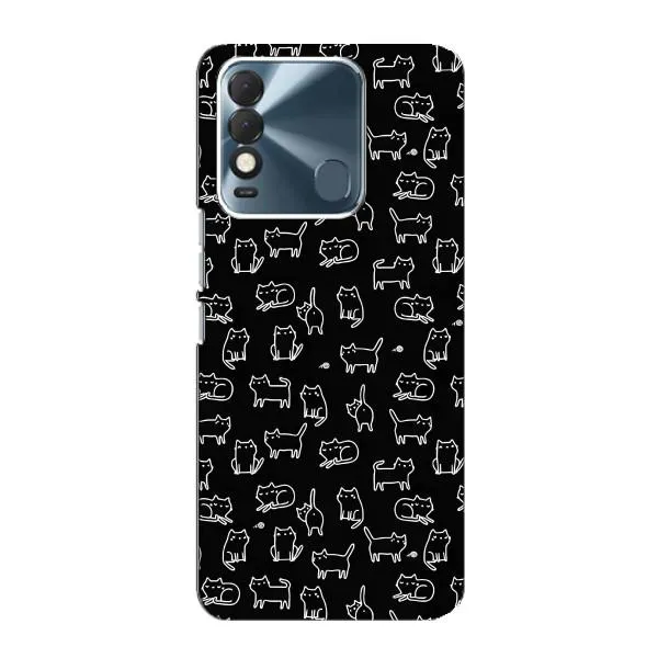 Чехол с принтом «Меленькие котики» для TECNO Spark 8 Чехол с принтом «Меленькие котики» для TECNO Spark 8