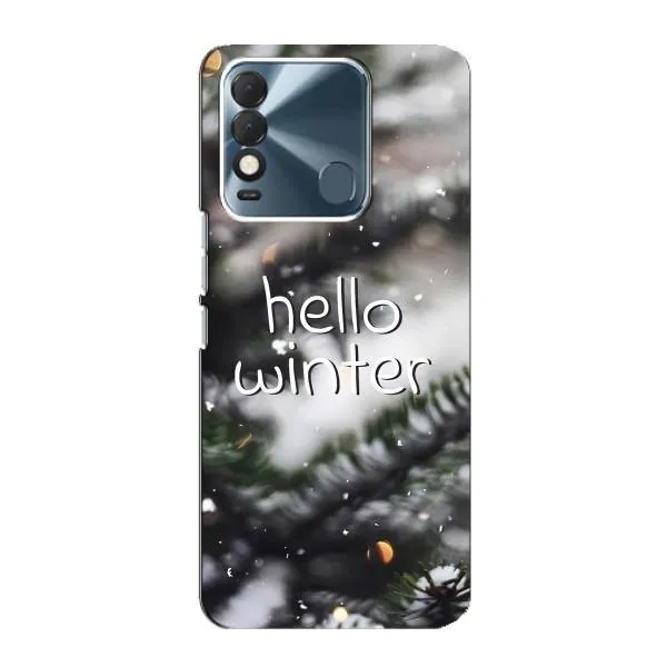 Чехол с принтом «Hello winter» для TECNO Spark 8 Чехол с принтом «Hello winter» для TECNO Spark 8