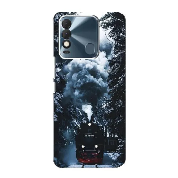 Чехол с принтом «Зимний поезд» для TECNO Spark 8 Чехол с принтом «Зимний поезд» для TECNO Spark 8