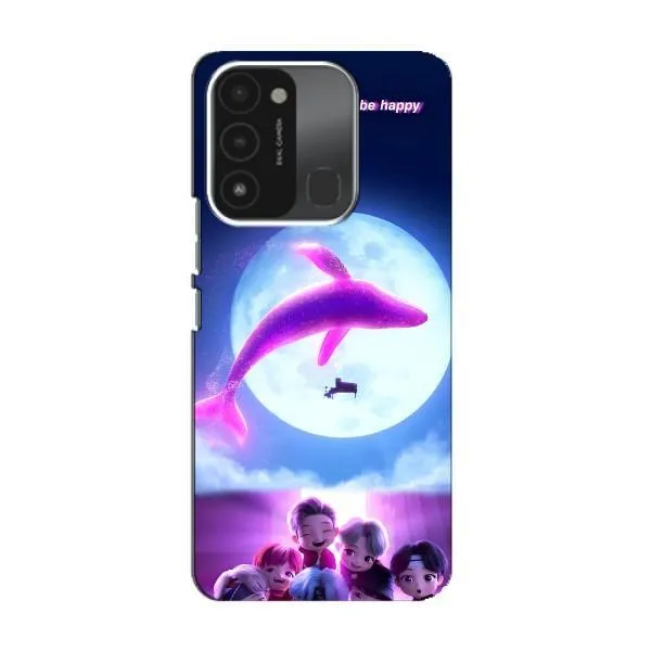 Чехол с принтом «КИТ BTS» для TECNO Spark 8C Чехол с принтом «КИТ BTS» для TECNO Spark 8C