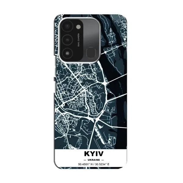 Чехол с принтом «Киев» для TECNO Spark 8C