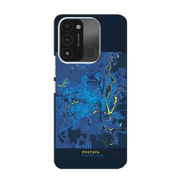 Чехол с принтом «Полтава» для TECNO Spark 8C