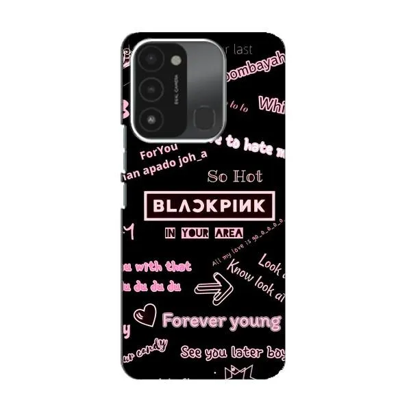 Чехол с принтом «BLACKPINK» для TECNO Spark 8C