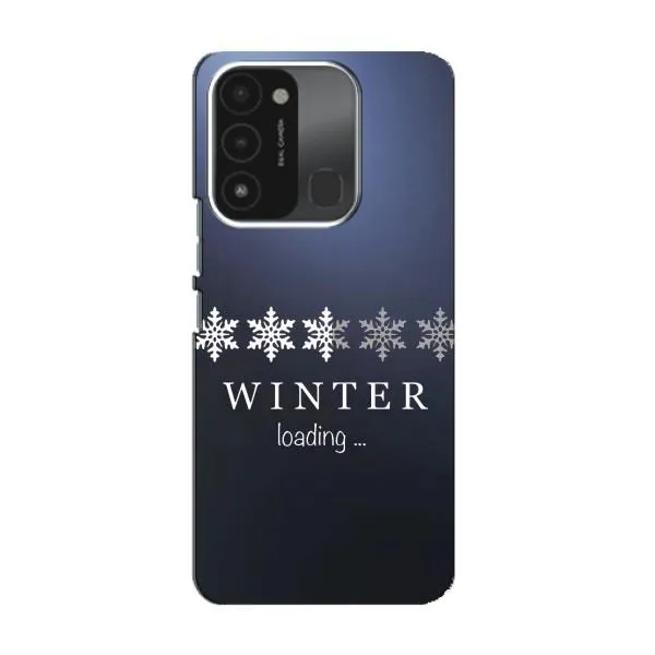 Чехол с принтом «Winter loading» для TECNO Spark 8C Чехол с принтом «Winter loading» для TECNO Spark 8C