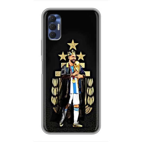 Чехол с принтом «Месси Король» для TECNO Spark 8P