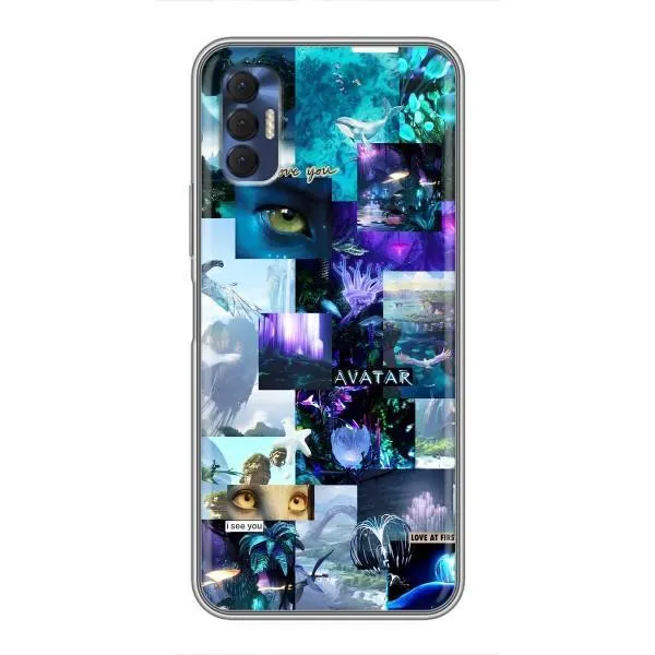 Чохол з принтом «колаж Аватар» для TECNO Spark 8P