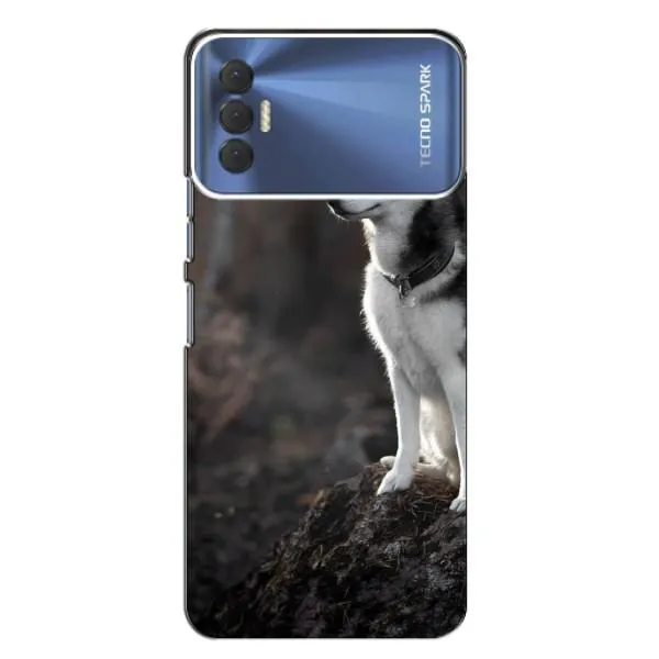 Чехол с принтом «Верный пес» для TECNO Spark 8P