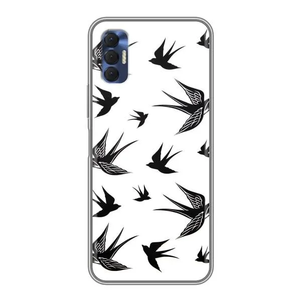 Чехол с принтом «Ласточки» для TECNO Spark 8P