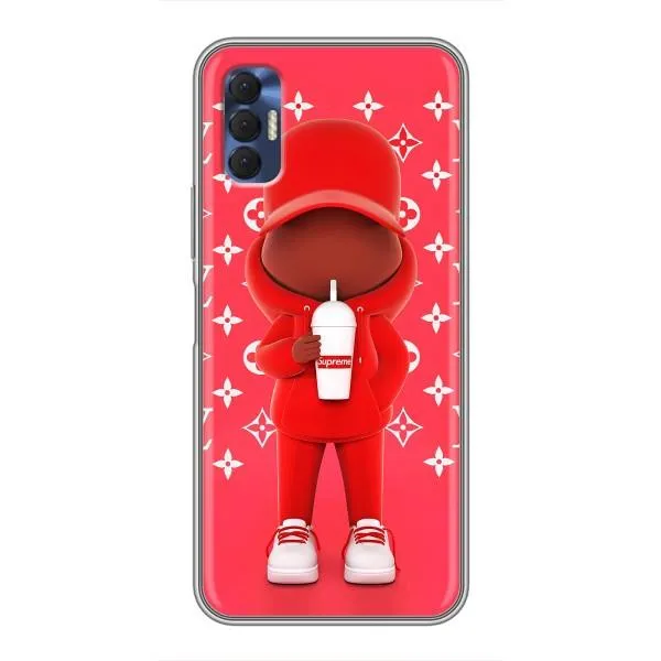 Чехол с принтом «Модный стиль» для TECNO Spark 8P