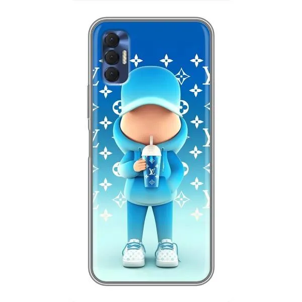 Чехол с принтом «Парень LV» для TECNO Spark 8P