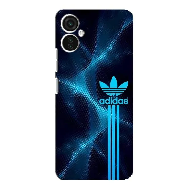 Чехол с принтом «Синий Адидас» для TECNO Spark 9 Pro