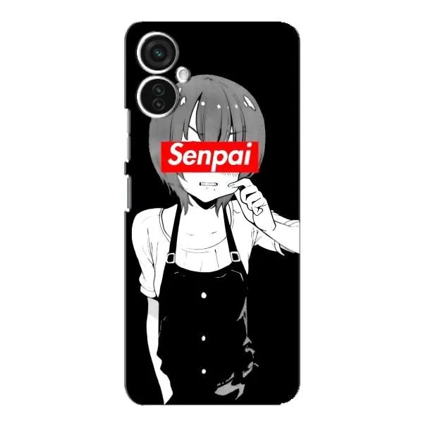 Чехол с принтом «Senpai» для TECNO Spark 9 Pro