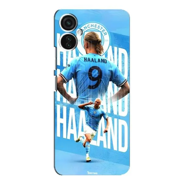 Чехол с принтом «Erling Haaland» для TECNO Spark 9 Pro