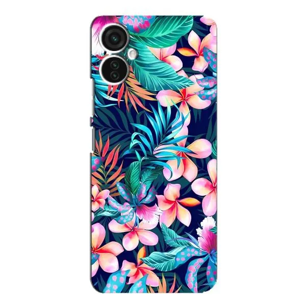 Чехол с принтом «Красочные цветы» для TECNO Spark 9 Pro