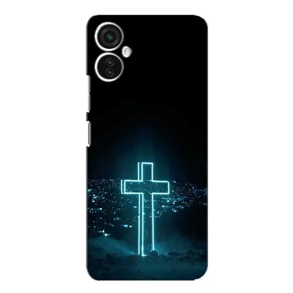 Чехол с принтом «Крест и город» для TECNO Spark 9 Pro Чехол с принтом «Крест и город» для TECNO Spark 9 Pro