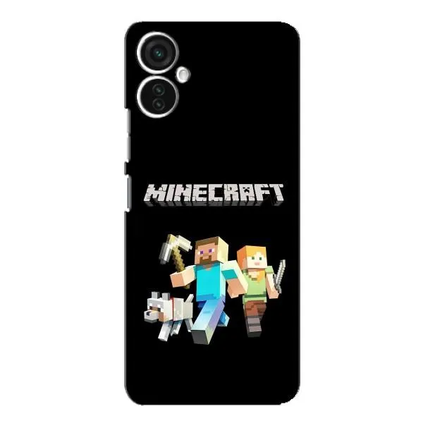 Чехол с принтом «герои Minecraft» для TECNO Spark 9 Pro Чехол с принтом «герои Minecraft» для TECNO Spark 9 Pro