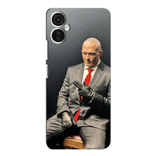 Чехол с принтом «Усик Hitman» для TECNO Spark 9 Pro