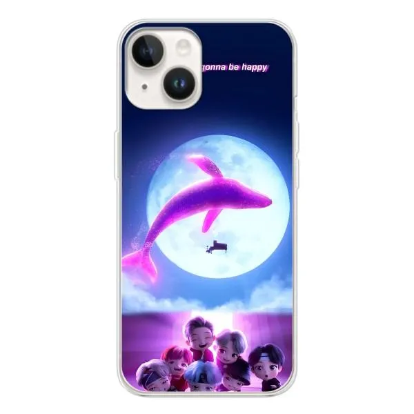 Чехол с принтом «КИТ BTS» для TECNO Spark Go 1