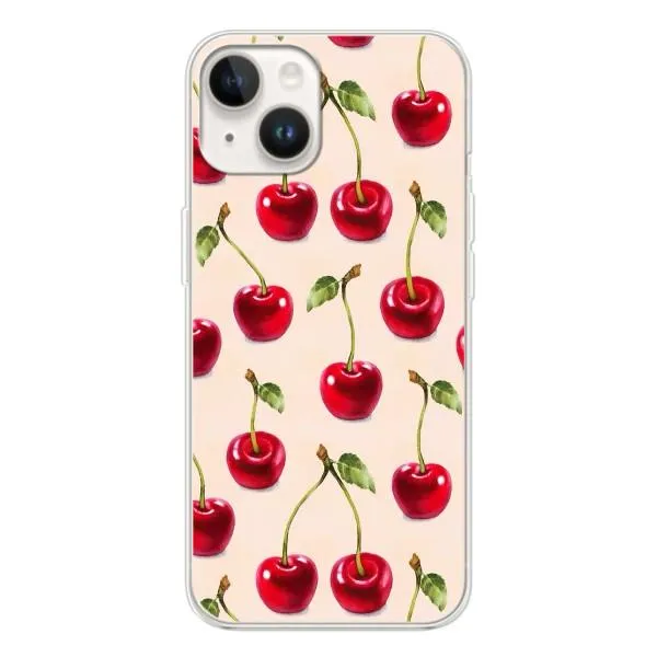 Чохол з принтом «Черешня» для TECNO Spark Go 1 Чохол з принтом «Черешня» для TECNO Spark Go 1