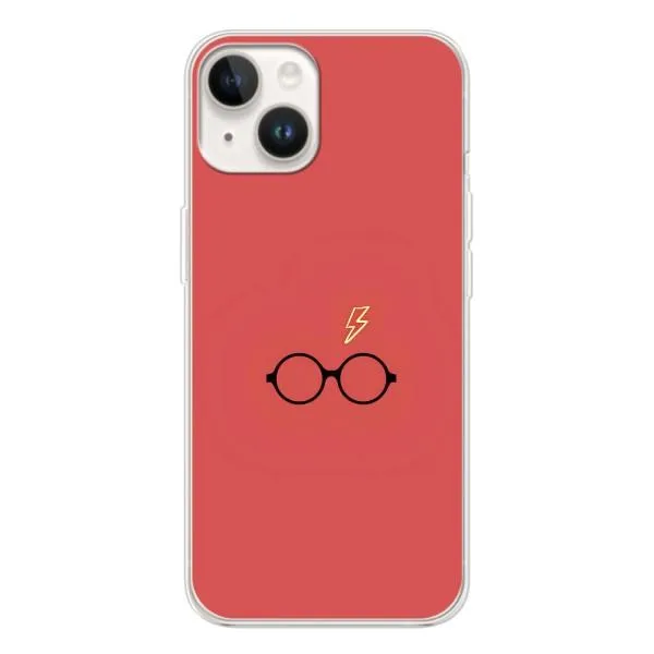 Чехол с принтом «шрам и очки» для TECNO Spark Go 1