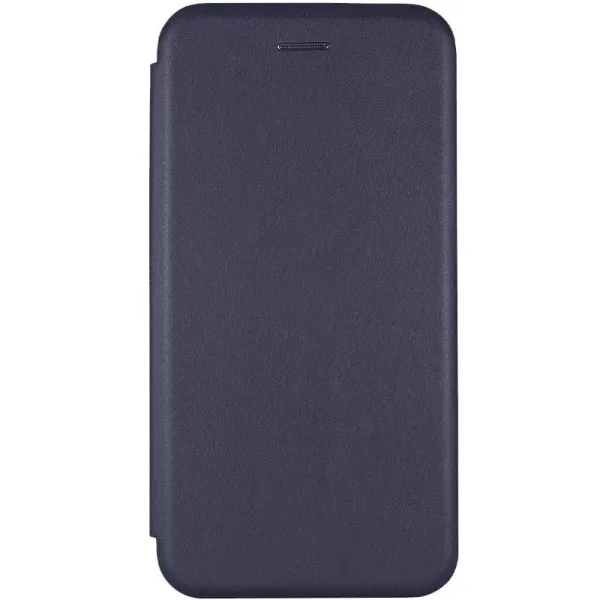 Кожаный чехол-книжка Classy для TECNO Spark Go 2 — Темно-синий Кожаный чехол-книжка Classy для TECNO Spark Go 2 — Темно-синий