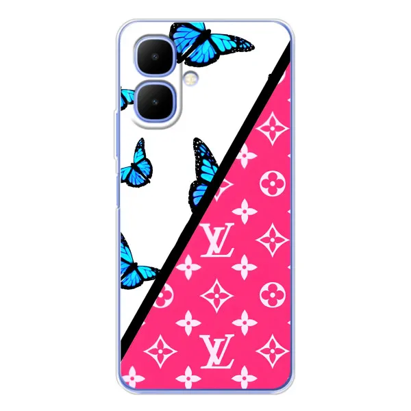 Чехол с принтом «Мода LV» для TECNO Spark Go 2