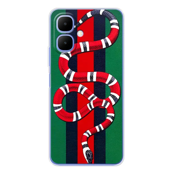 Чехол с принтом «Gucci змия» для TECNO Spark Go 2 Чехол с принтом «Gucci змия» для TECNO Spark Go 2