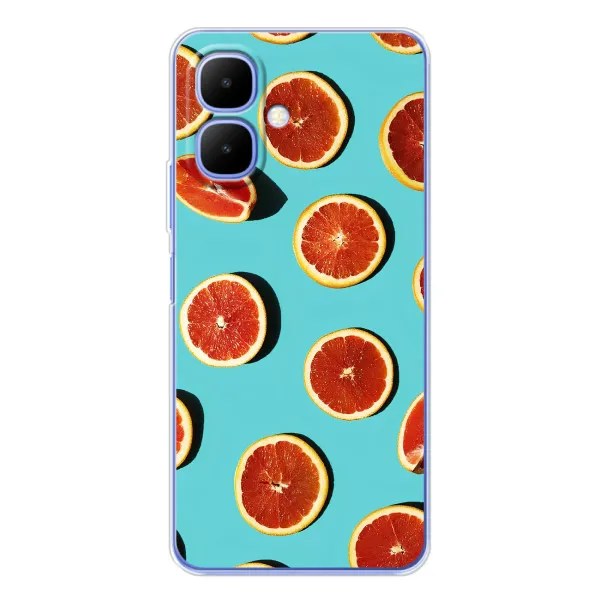 Чохол з принтом «Грейпфрут» для TECNO Spark Go 2 Чохол з принтом «Грейпфрут» для TECNO Spark Go 2