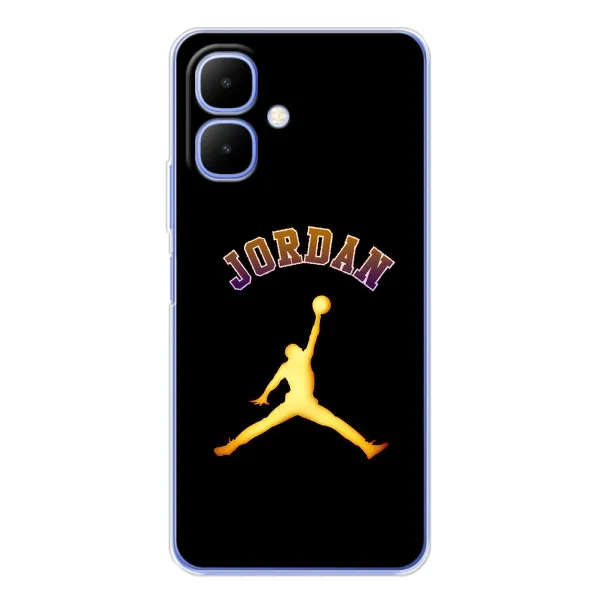 Чехол с принтом «Jordan Gold» для TECNO Spark Go 2