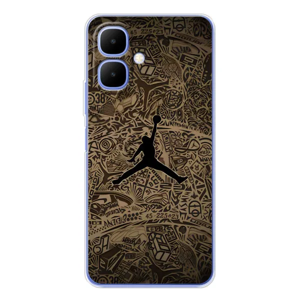 Чехол с принтом «Logo Jordan» для TECNO Spark Go 2