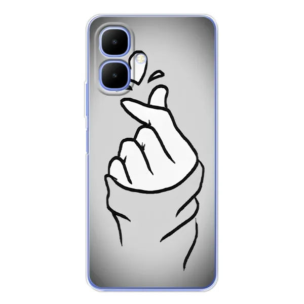 Чохол з принтом «Значок Love» для TECNO Spark Go 2