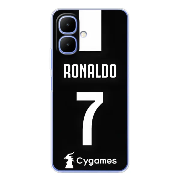 Чехол с принтом «RONALDO 7» для TECNO Spark Go 2 Чехол с принтом «RONALDO 7» для TECNO Spark Go 2