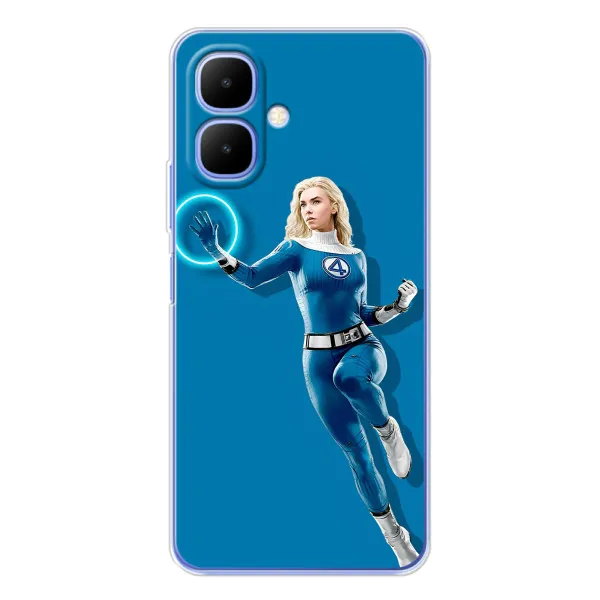 Чехол с принтом «Сью Сторм полет» для TECNO Spark Go 2