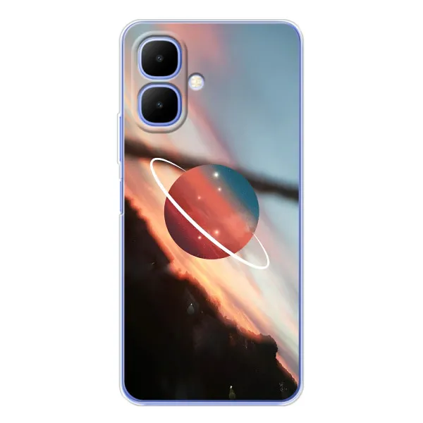 Чехол с принтом «Сатурн» для TECNO Spark Go 2 Чехол с принтом «Сатурн» для TECNO Spark Go 2