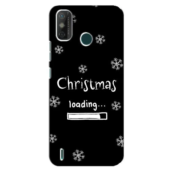 Чехол с принтом «Christmas loading» для TECNO Spark GO (2020)