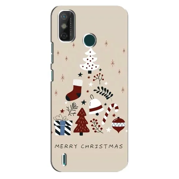 Чехол с принтом «Merry Christmas» для TECNO Spark GO (2020)