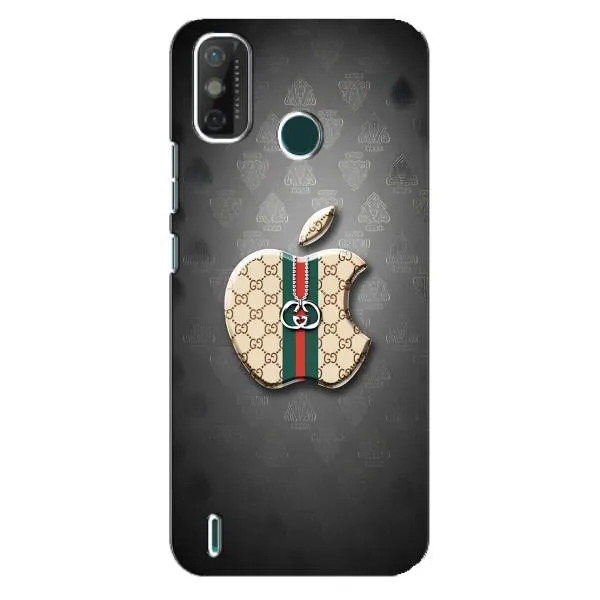 Чехол с принтом «Apple gucci» для TECNO Spark GO (2021)