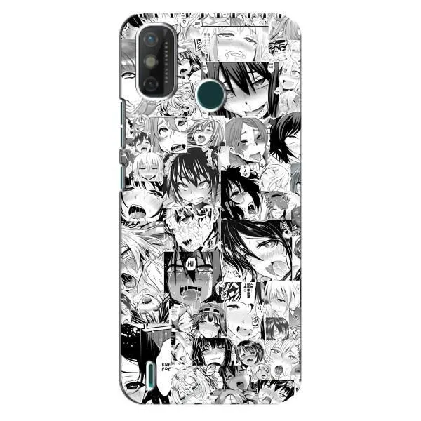 Чехол с принтом «Ahegao manga» для TECNO Spark GO (2021)
